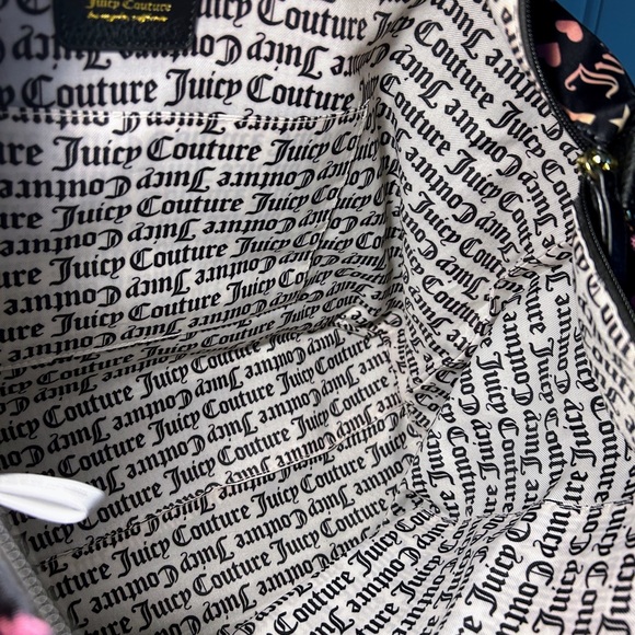 Juicy Couture Rainbow Logo Print Tote Bag - Picture 9 of 11